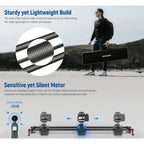 Neewer ER1-120 motorized wireless carbon fiber camera slider
