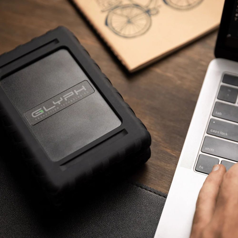 Glyph Blackbox Plus, 4 To, alimenté par bus, SSD, USB-C (3.2, Gen2)