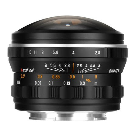 AstrHori 6mm f/2.8 Full-Frame Circular Objectif fisheye - Canon RF