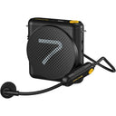 Enceinte de présentation 7Ryms avec casque sans fil - noir