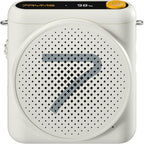 Enceinte de présentation 7Ryms avec casque sans fil - Blanche