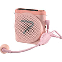 Enceinte de présentation 7Ryms avec casque filaire - rose