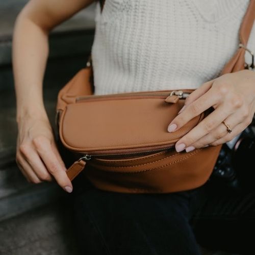 Loulex Fanny Pack marron