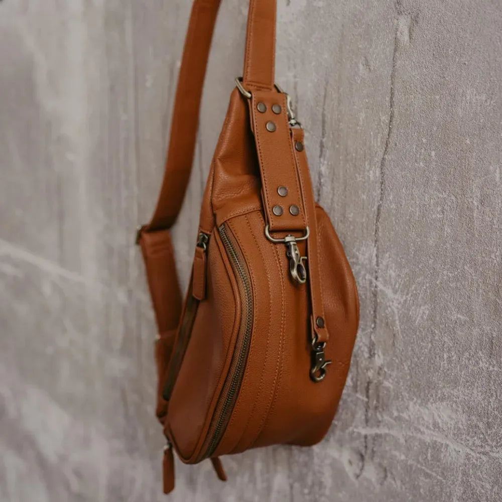 Loulex Fanny Pack marron