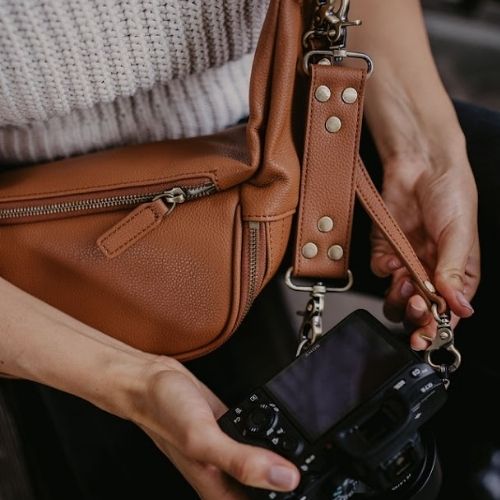 Loulex Fanny Pack marron