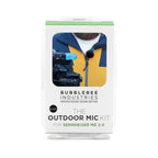 Bubblebee The Outdoor Mic Kit Pour Sennheiser ME 2-II, Noir