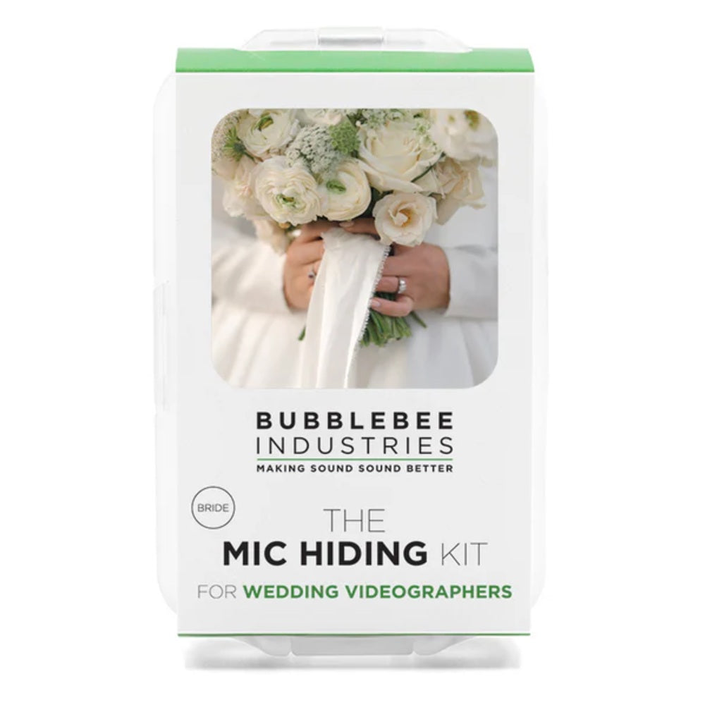 Kit Bubblebee The Bride pour cacher le micro quand tu filmes un mariage