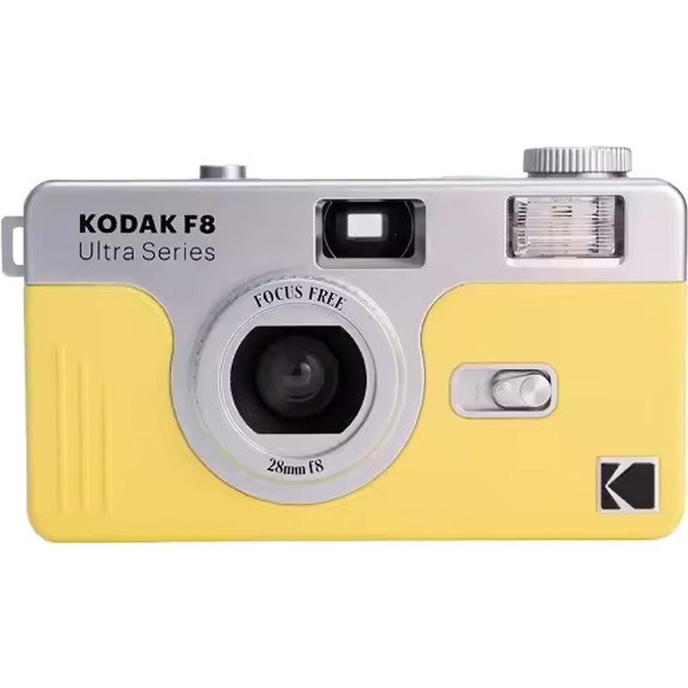 Appareil photo analogique réutilisable Kodak 35mm f/8 jaune