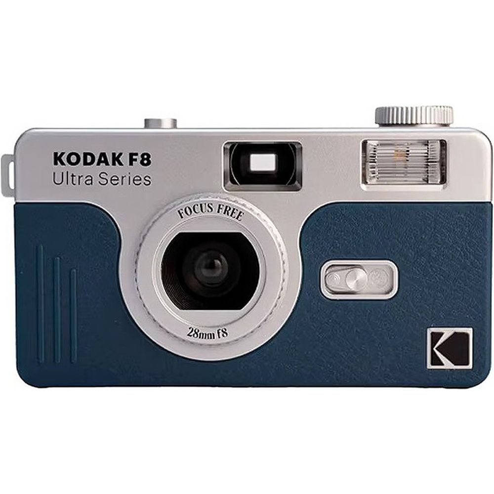 Appareil photo analogique réutilisable Kodak 35mm f/8 bleu