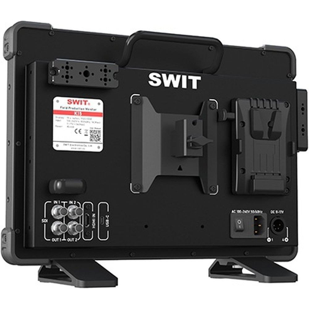 Écran professionnel mince SWIT K15 15,4 pouces HDR FHD avec étui de transport