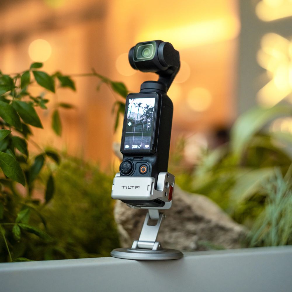 Tilta Magnetic Accessory Mounting Kit for DJI Osmo Pocket 3 - Titanium White
