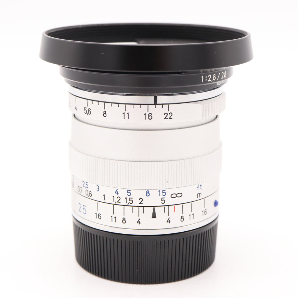 Zeiss 25mm f/2.8 Biogon T* ZM silver used