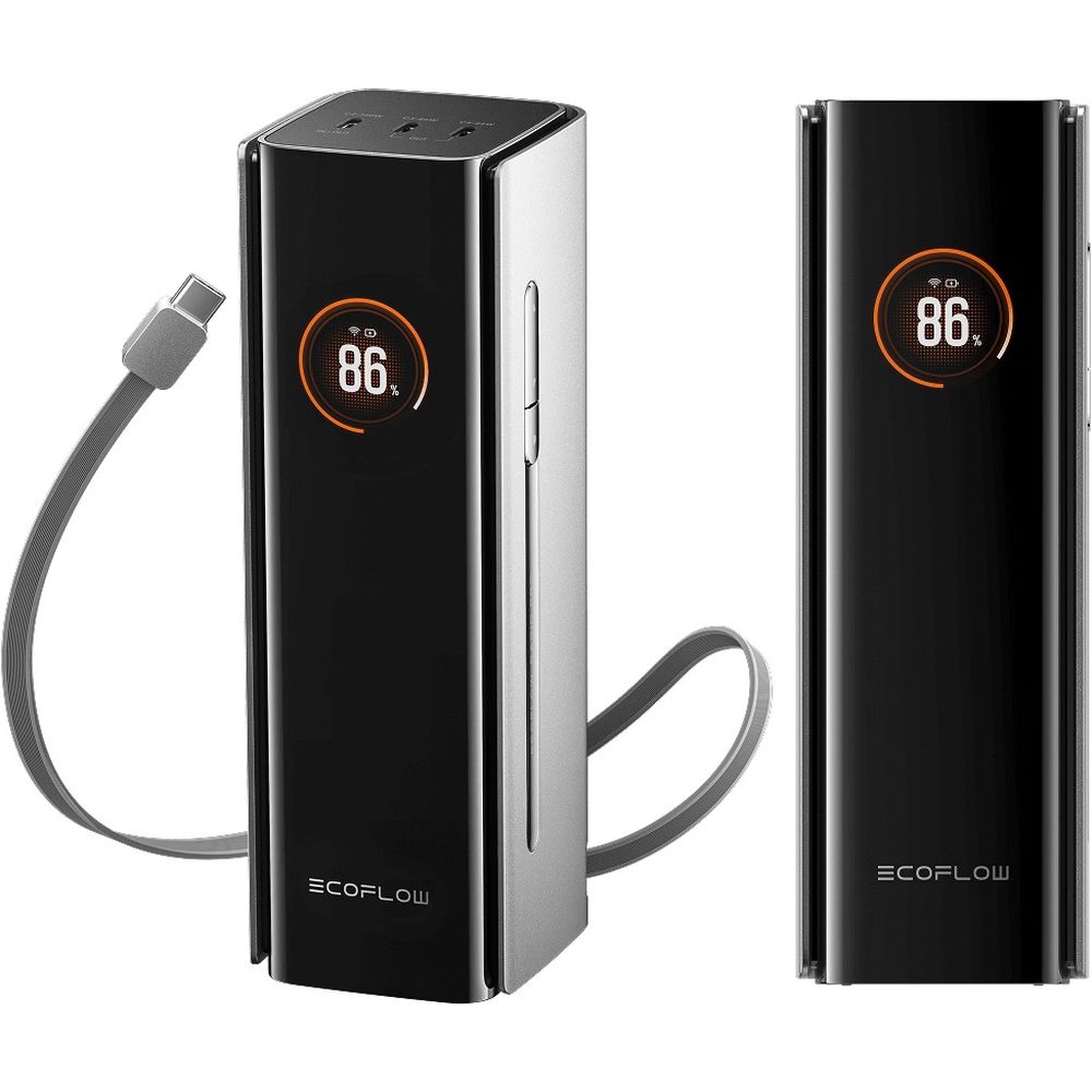 Batterie externe EcoFlow RAPID Pro 300 W, 27 650 mAh avec câble intégré de 140 W