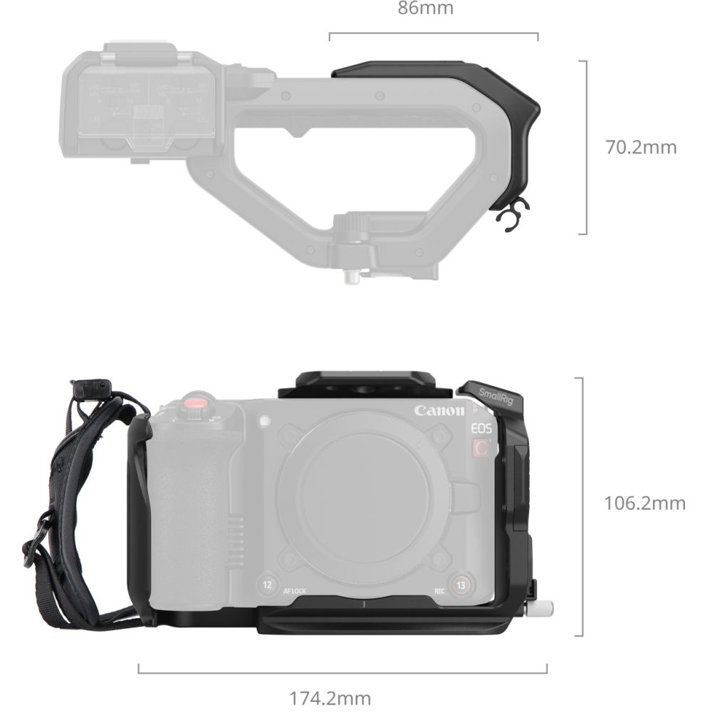 Kit cage SmallRig 5657 pour Canon EOS C50