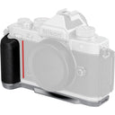 Plaque de Montage en L SmallRig 5706 avec Poignée en Silicone pour Nikon Z F, Argent