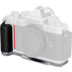 Plaque de Montage en L SmallRig 5706 avec Poignée en Silicone pour Nikon Z F, Argent