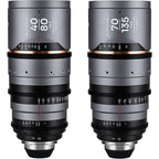 Pack zoom anamorphique Laowa Sunlight FF 2x 40-80/70-135mm Ambre
