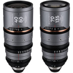 Pack zoom anamorphique Laowa Sunlight FF 2x 40-80/70-135mm Ambre