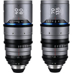 Pack zoom anamorphique Laowa Sunlight FF 2x 40-80/70-135mm bleu