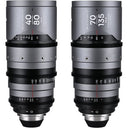 Pack zoom anamorphique Laowa Sunlight FF 2x 40-80/70-135mm transparent