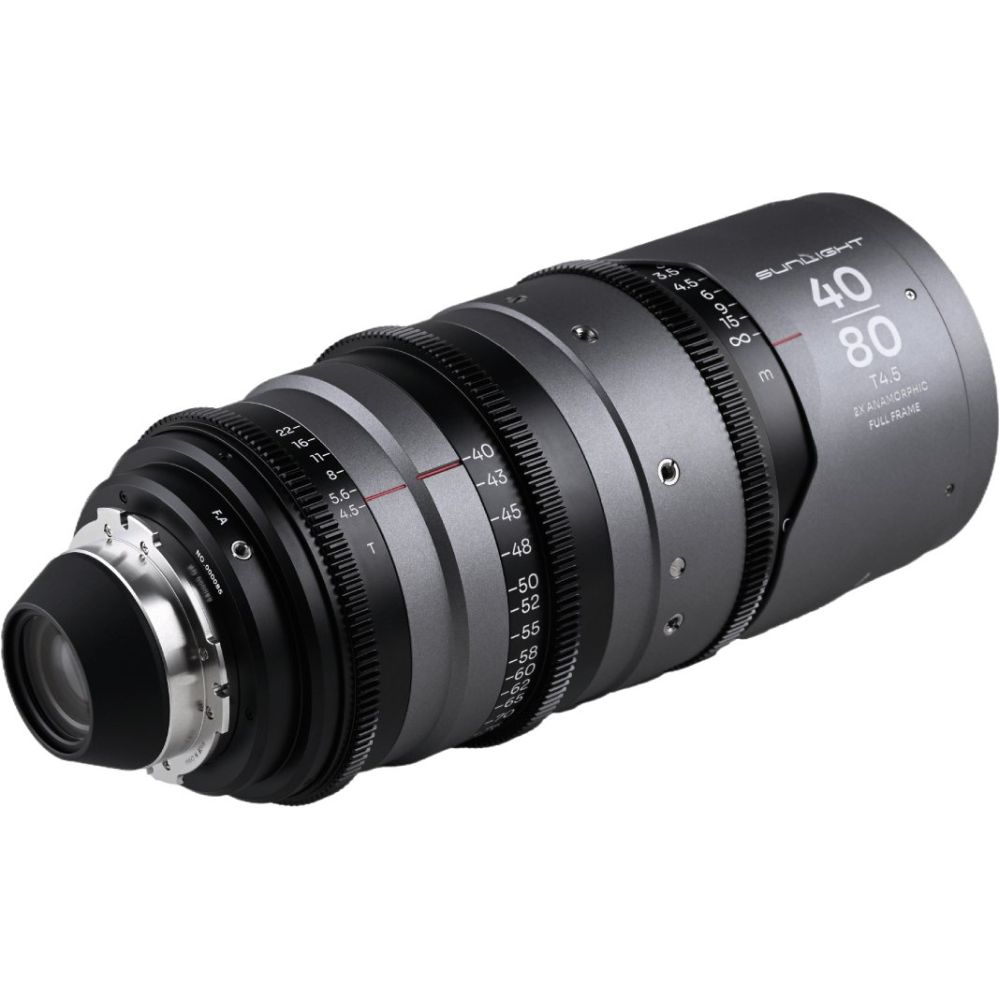 Laowa Sunlight FF 2x Anamorphic Zoom 40-80mm T4.5 Silver