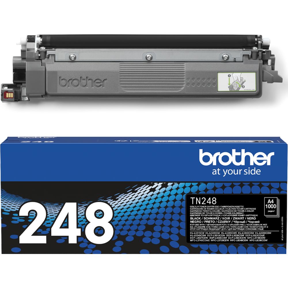 Cartouche de toner noir Brother TN248BK