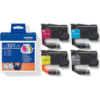 Brother LC-521VAL ink cardridge Value pack