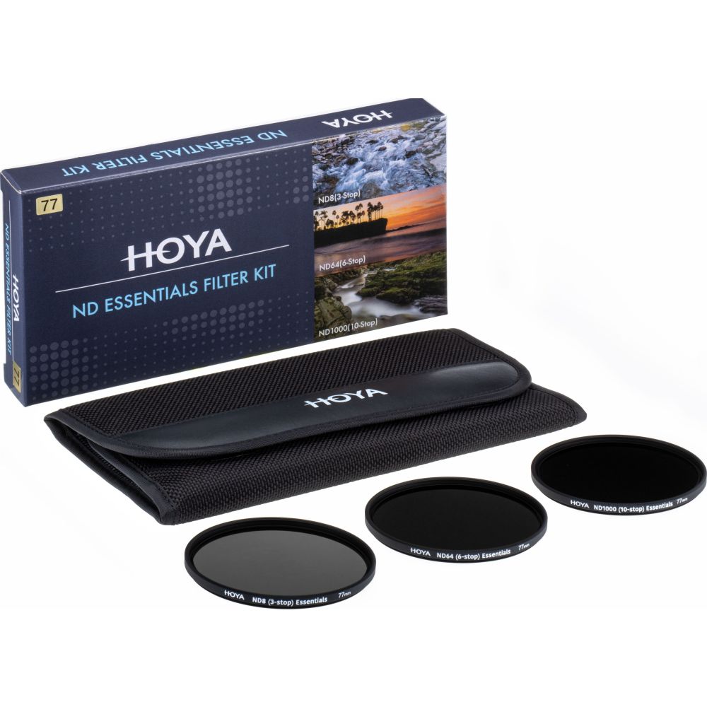 Kit de filtres Hoya 82mm ND Essentials 8/64/1000