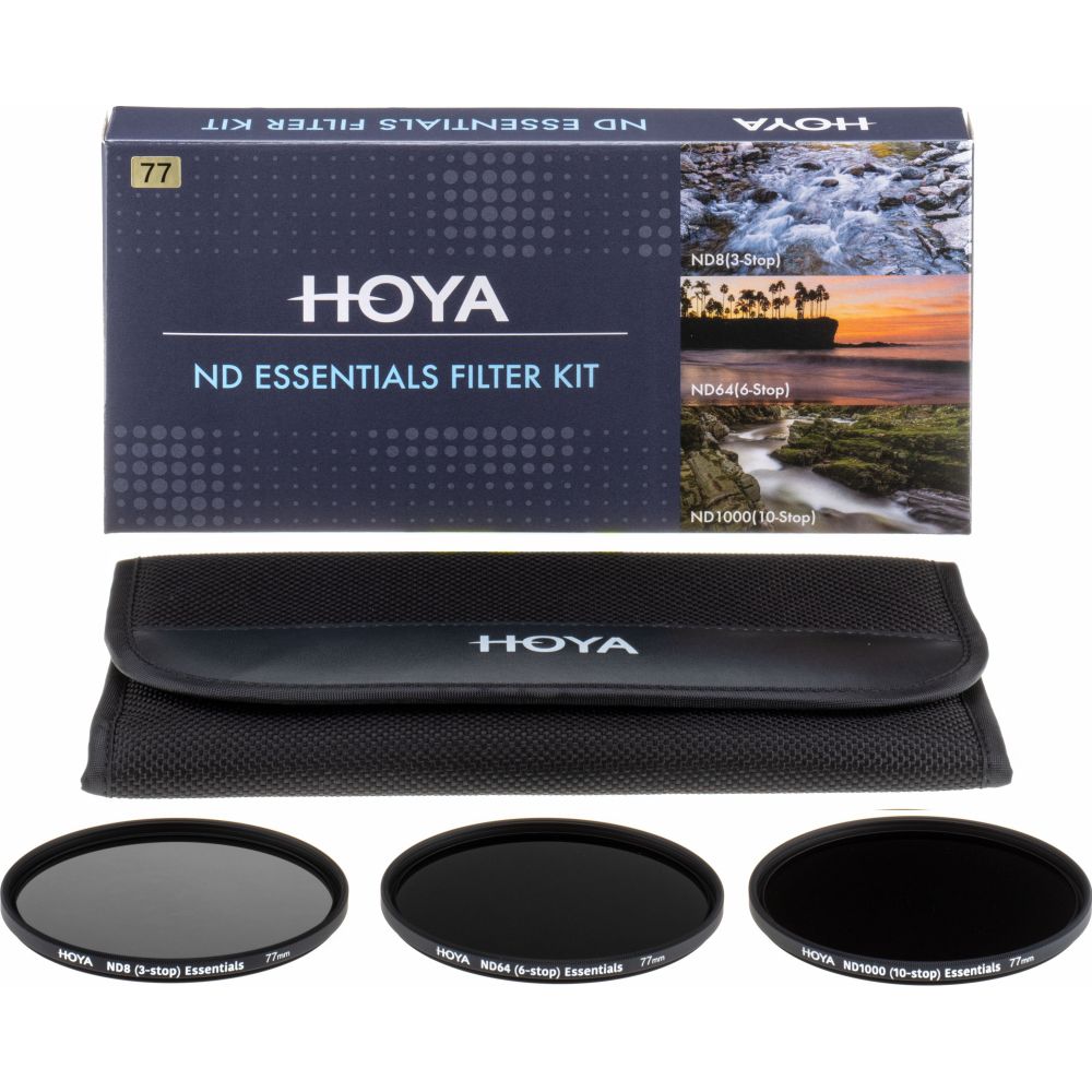 Kit de filtres Hoya 82mm ND Essentials 8/64/1000