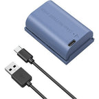 SmallRig 5406 Appareil Photo Batterie pour Canon LP-E6P, Bleu