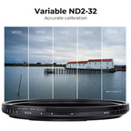 Filtre ND variable K&F Concept ND2-ND32 Nano X - 82mm