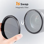 Filtre ND variable K&F Concept ND8-128 Nano X magnétique 67mm
