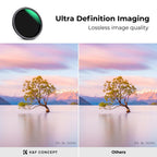 Filtre ND variable K&F Concept ND8-128 Nano X magnétique 82mm