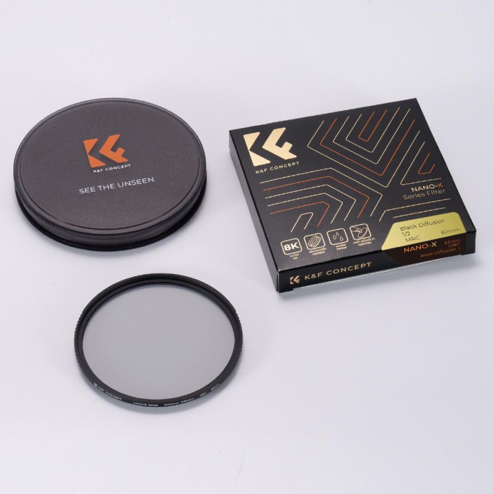 K&F Concept 1/2 Black Mist Filter Nano X - 67mm