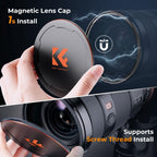 K&F Concept Filtre Magnétique 1/8 Black Mist Nano X - 62mm