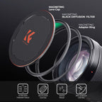 K&F Concept Filtre Magnétique 1/8 Black Mist Nano X - 62mm