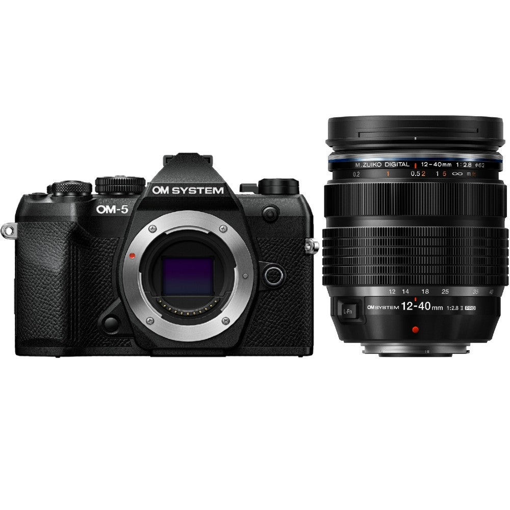OM SYSTEM OM-5 II Noir + 12-40mm II