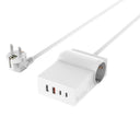 4smarts USB-C/A power strip desk GaN 65W