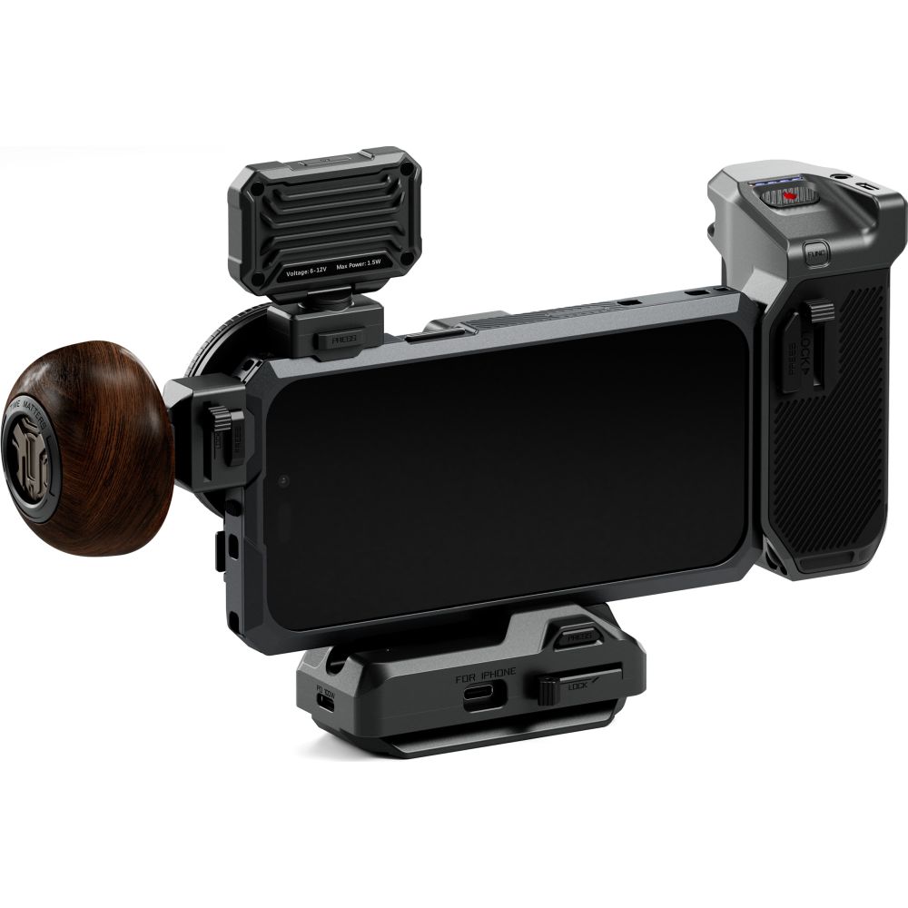 Kit ultime Tilta Khronos pour iPhone 17 Pro - Gris sidéral