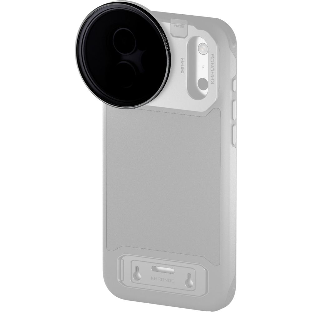 Polariseur Magnétique Tilta Khronos 58mm avec Filtre Noir Mist 1/2 - Gris Sidéral