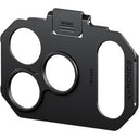 Adaptateur d'objectif fileté Tilta Khronos 17mm pour iPhone 17 Pro - Gris sidéral