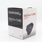Samyang 24mm T1.5 MK2 VDSLR Nikon FX occasion