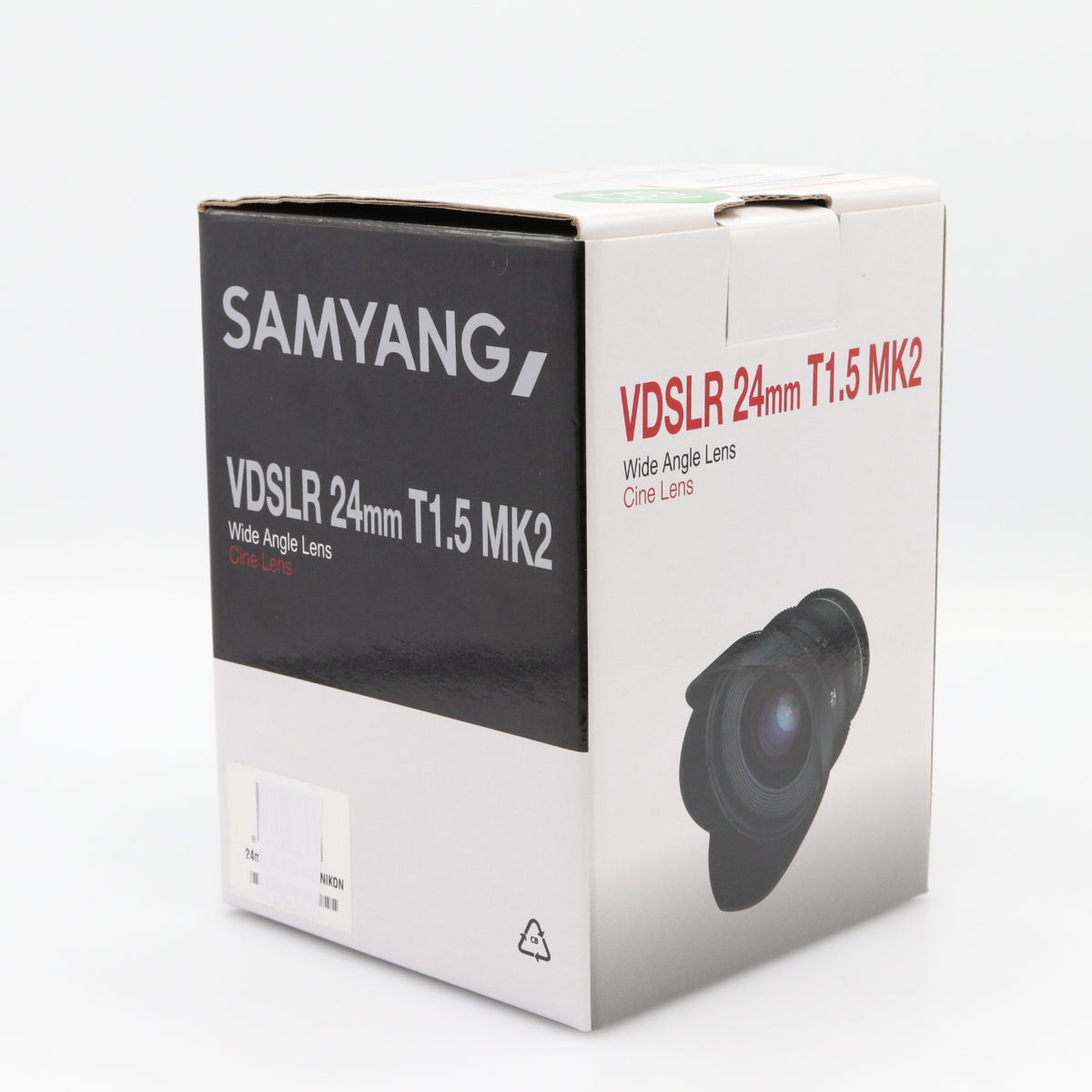 Samyang 24mm T1.5 MK2 VDSLR Nikon FX occasion