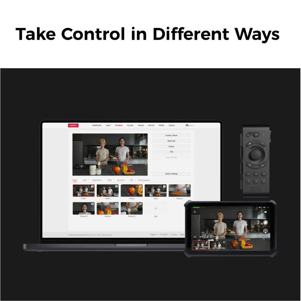 Obsbot Talent Studio Combo