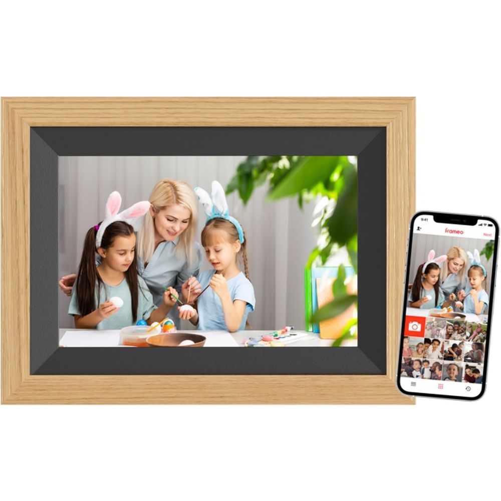 Braun DigiFrame 10B WiFi Hêtre et Noir