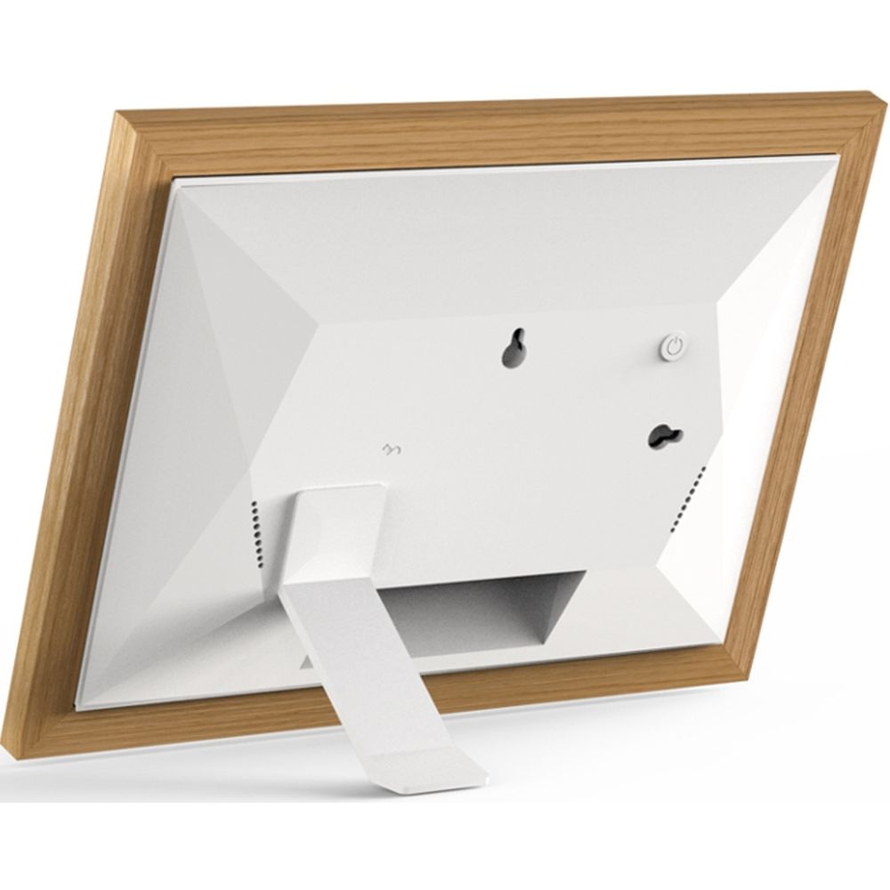 Braun DigiFrame 10W WiFi Hêtre et Blanc