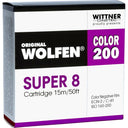 Téléchargement du scan Wolfen Color 200 Super 8, ISO 250-400 avec développement 2K