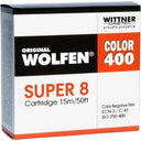 Téléchargement du scan Wolfen Color 400 Super 8, ISO 250-400 avec développement 2K