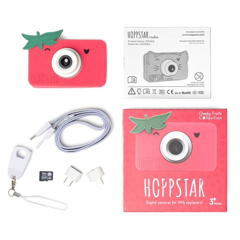 Hoppstar Rookie Appareil Photo Numérique pour Enfants – Strawbella