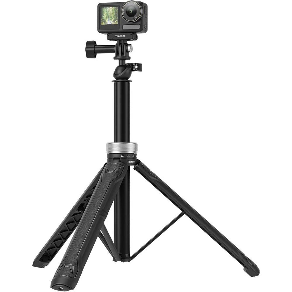 Trépied/perche à selfie Telesin à rotule 360° (30-150 cm)